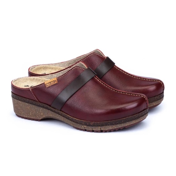 NEW Pikolinos Women's Granada W0w Slip-On Leather Clogs, Arcilla Size 37/6.5-7 - Picture 8 of 9